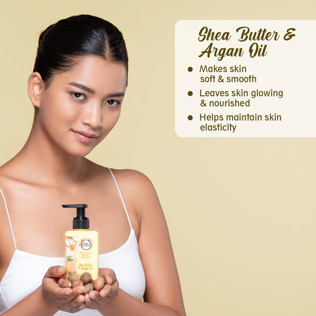 Argan Oil & Shea Body Lotion  Best Body Lotion for Dry Skin