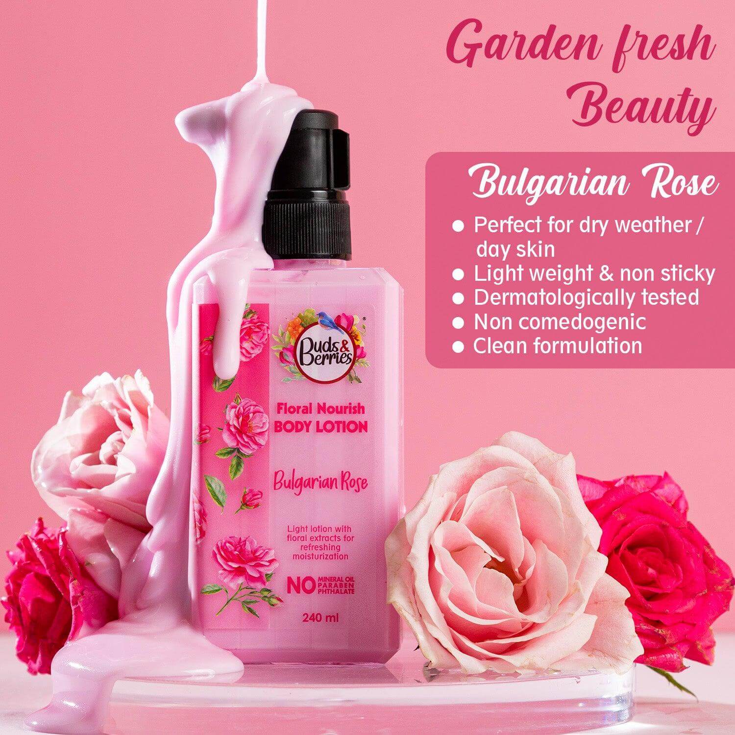 Ombre rose body discount lotion